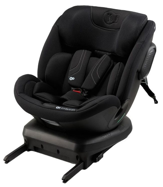Scaun auto Kinderkraft - Xpedition 3, i-Size 360°, cu IsoFix, 40-150 cm, negru