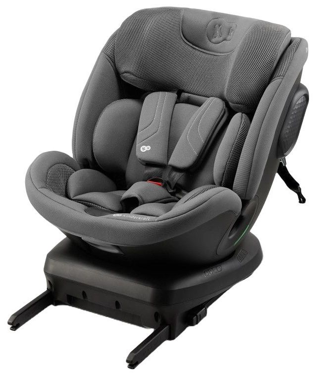 Scaun auto Kinderkraft - Xpedition 3, i-Size 360°, cu IsoFix, 40-150 cm, gri