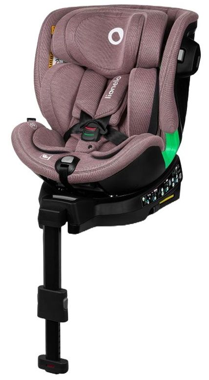 Scaun auto Lionelo - Harmony, i-Size, IsoFix, 40-150 cm, Pink