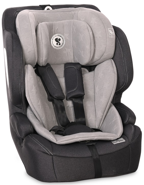 Scaun auto Lorelli - Andromeda, i-Size, Isofix, 76-150 cm, Cool Grey Stars