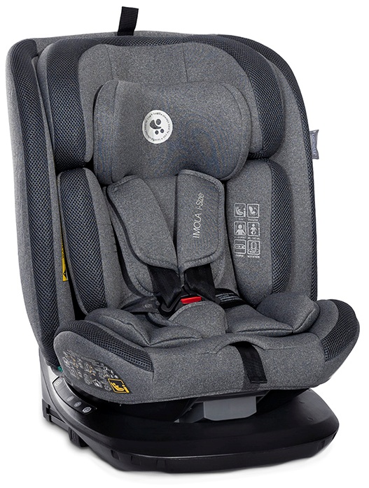 Scaun auto Lorelli - Imola, 360°, IsoFix, i-Size, 40-150 cm, Grey