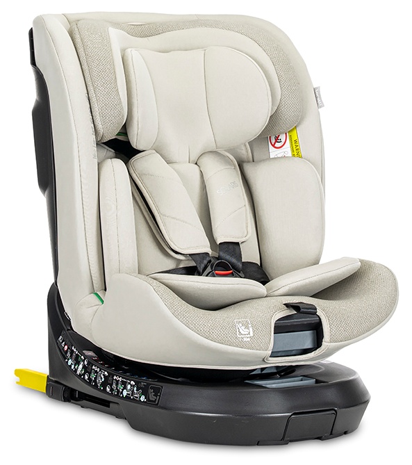 Scaun auto pentru copii Lorelli Premium - Solaris, 360°, с IsoFix, i-Size, 40-150 cm, Beige