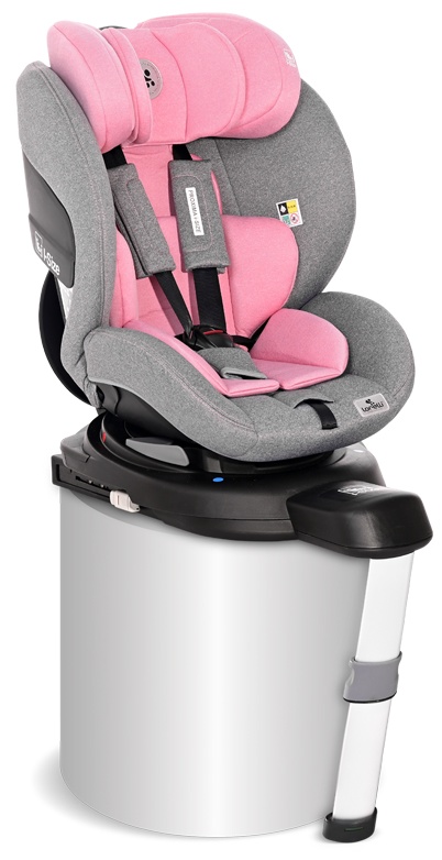 Scaun auto Lorelli - Proxima, IsoFix, i-Size, 40-105 cm, Pink & Grey