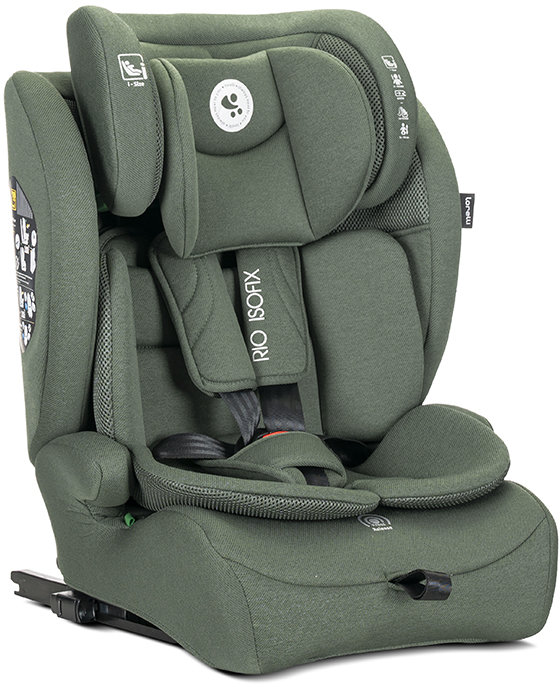 Scaun auto Lorelli - Rio, IsoFix, i-Size, 76-150 cm, Verde
