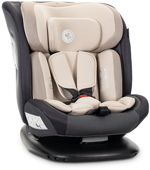 Scaun auto Lorelli - Sagitta, 360°, i-Size, 40-150 cm, Bej