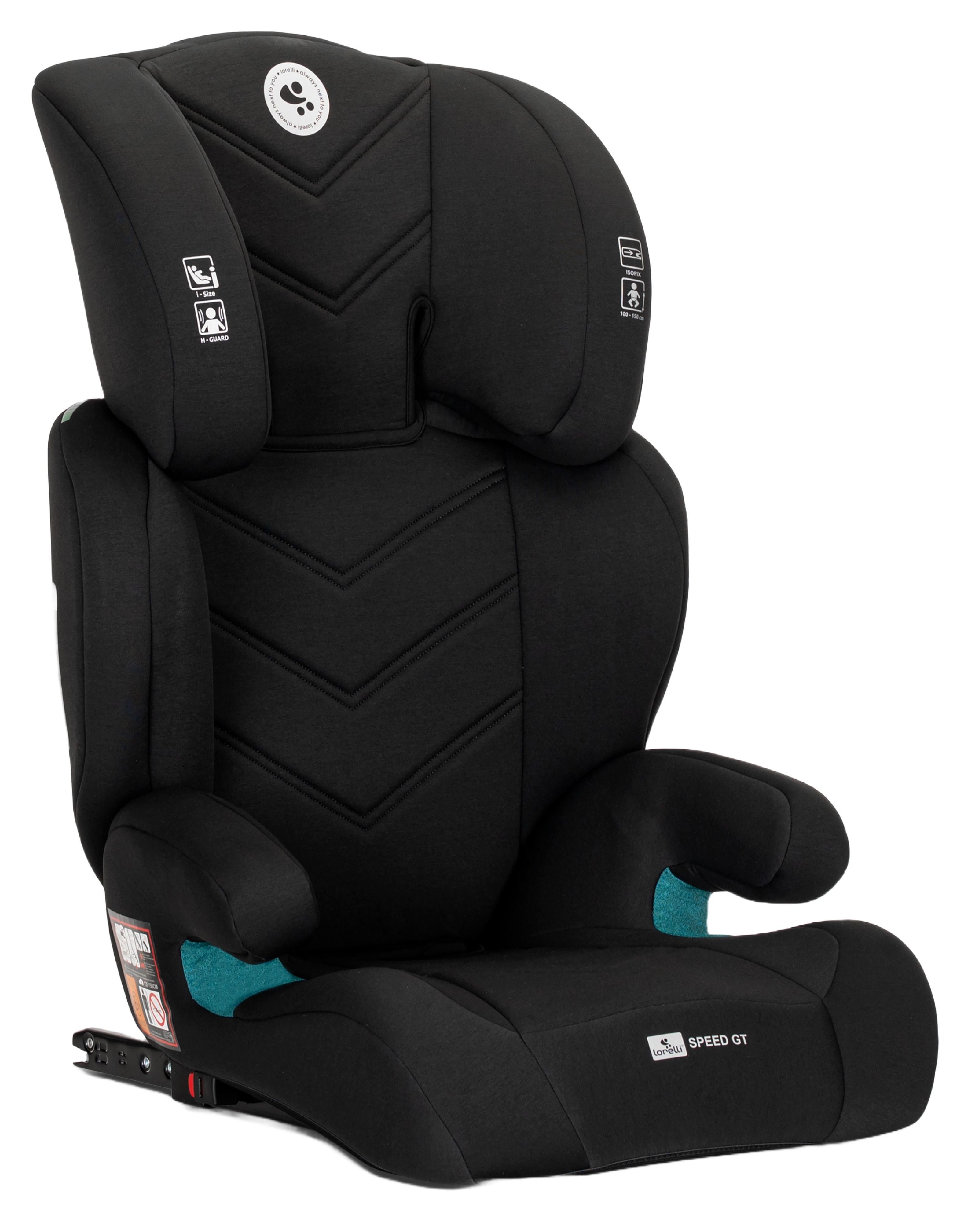 Scaun auto Lorelli - Speed GT, IsoFix, i-Size, 100-150 cm, negru