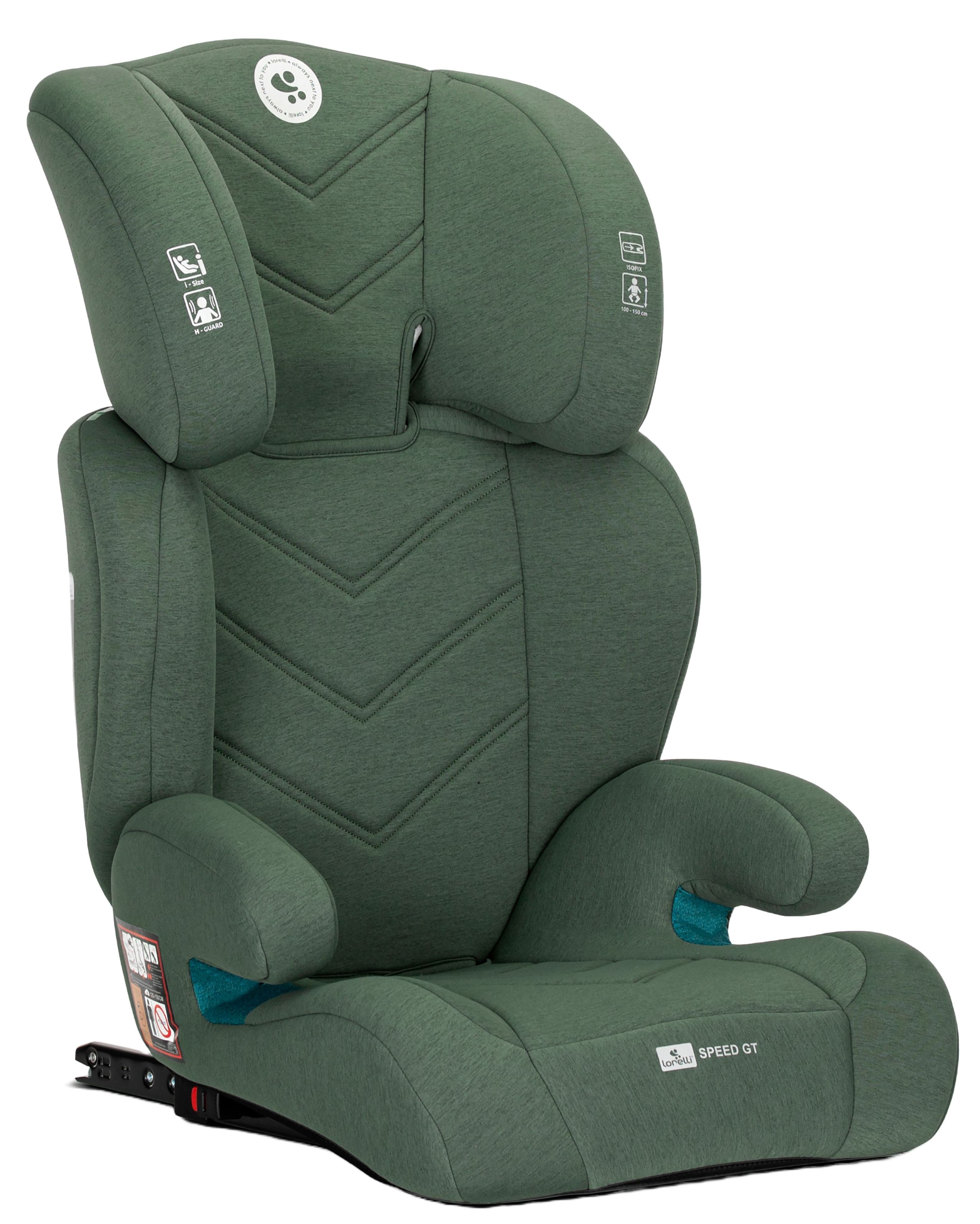 Scaun auto Lorelli - Speed GT, IsoFix, i-Size, 100-150 cm, verde