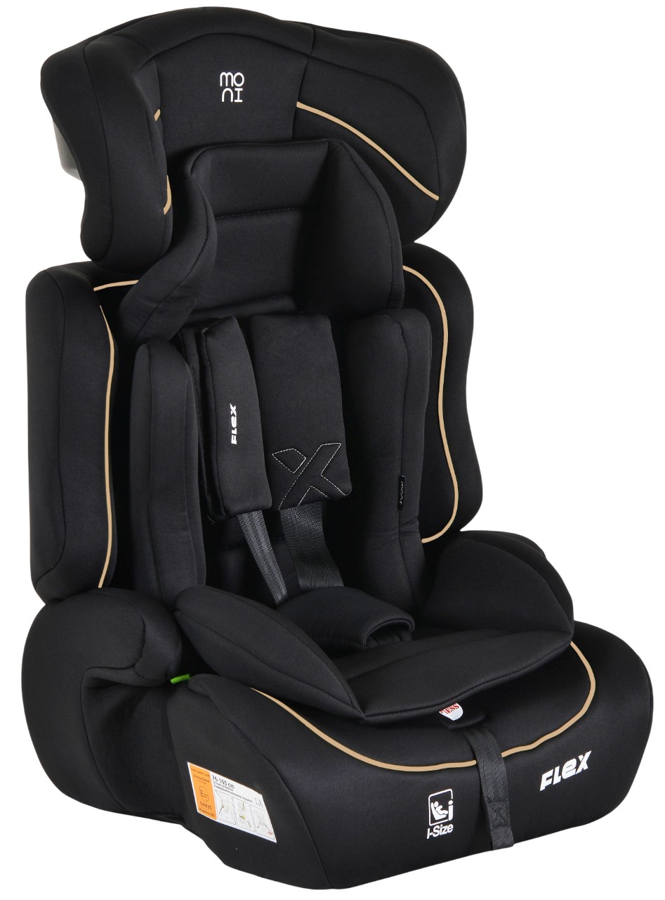 Scaun auto Moni - Flex, i-Size, 76-150 cm, bej