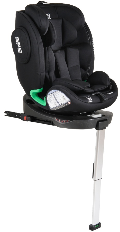 Scaun auto Moni - Legend, 360°, IsoFix, I-Size, 40-150 cm, Black