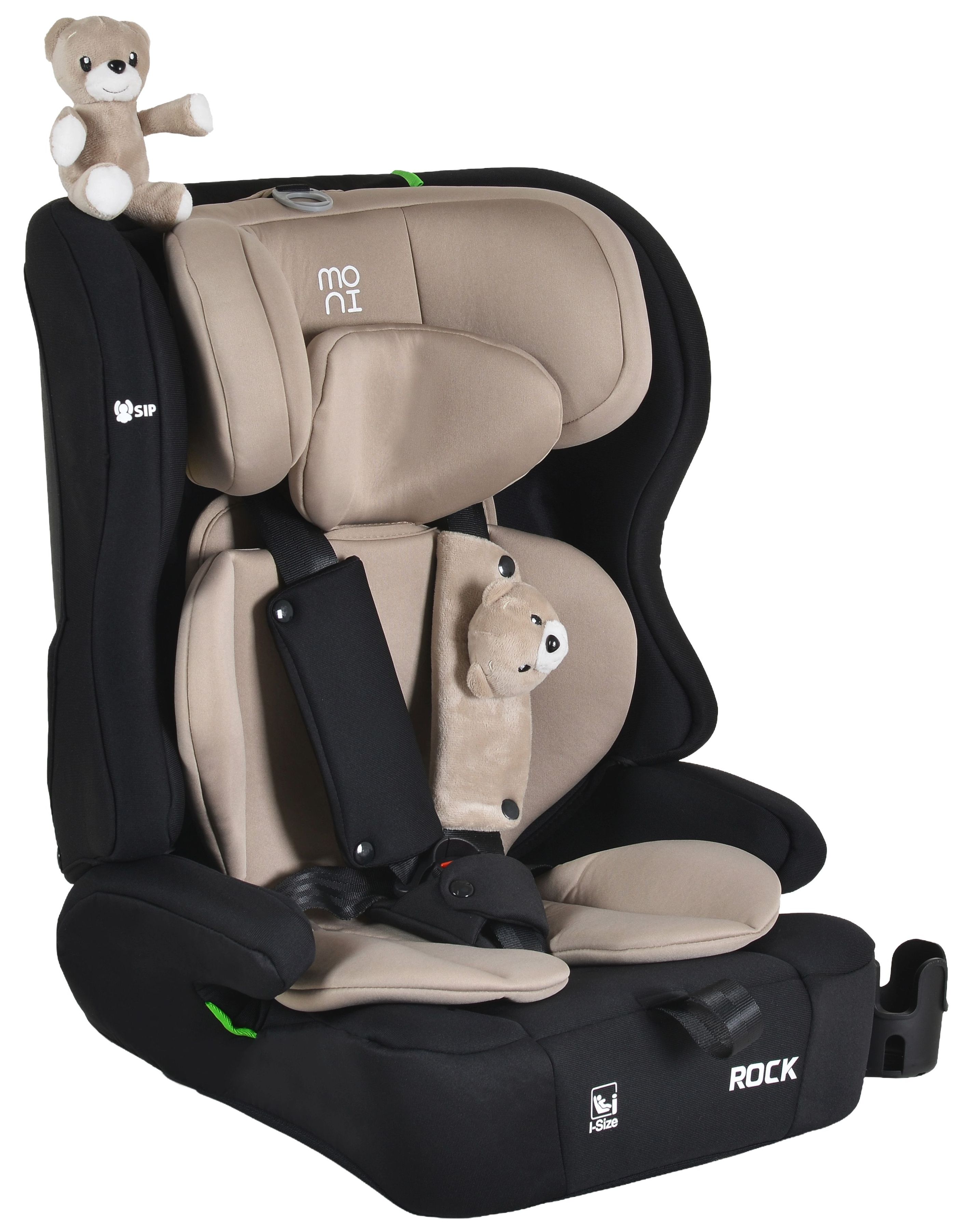 Scaun auto Moni - Rock, i-Size, 76-150 cm, Cool beige