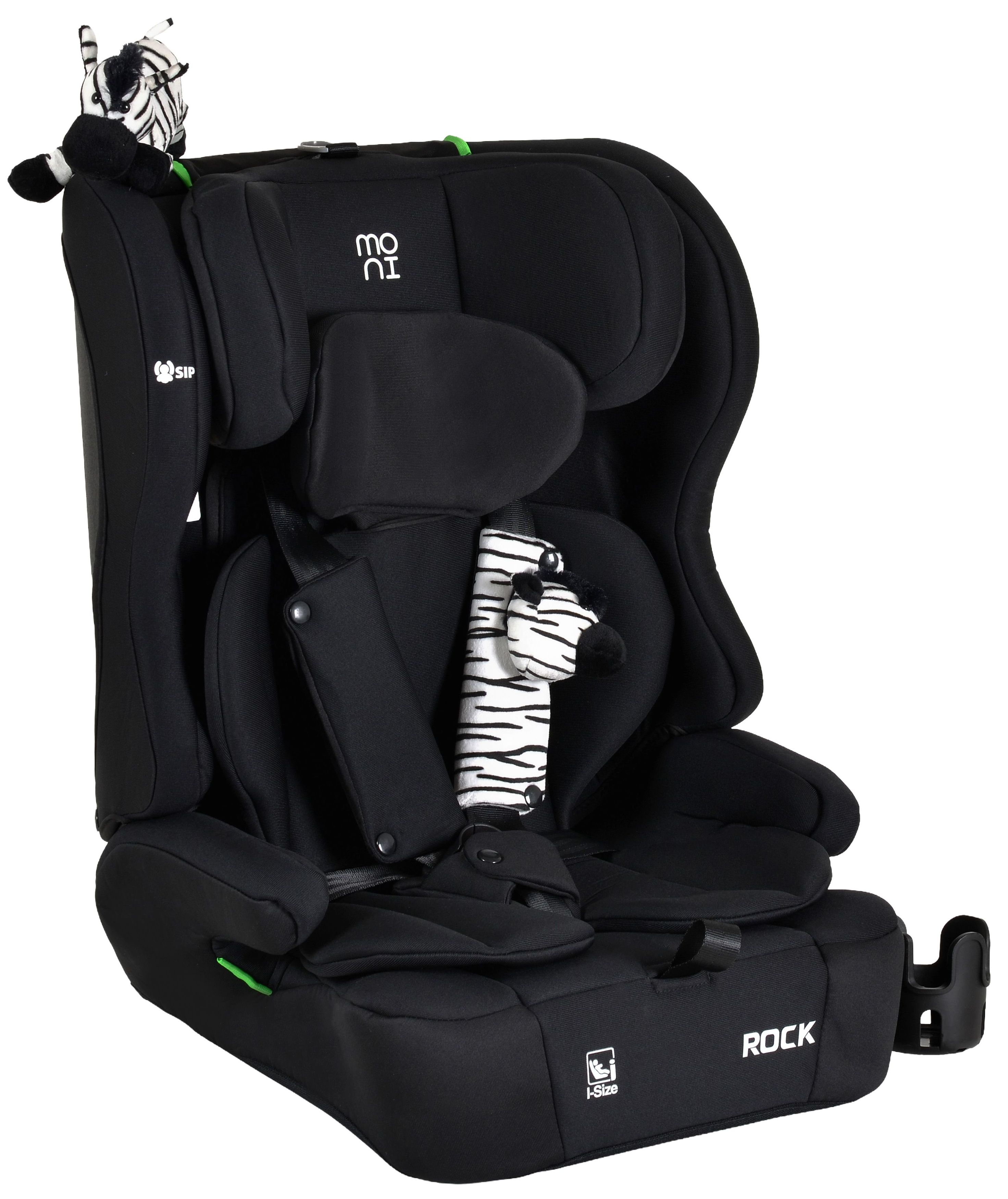 Scaun auto Moni - Rock, i-Size, 76-150 cm, Midnight black