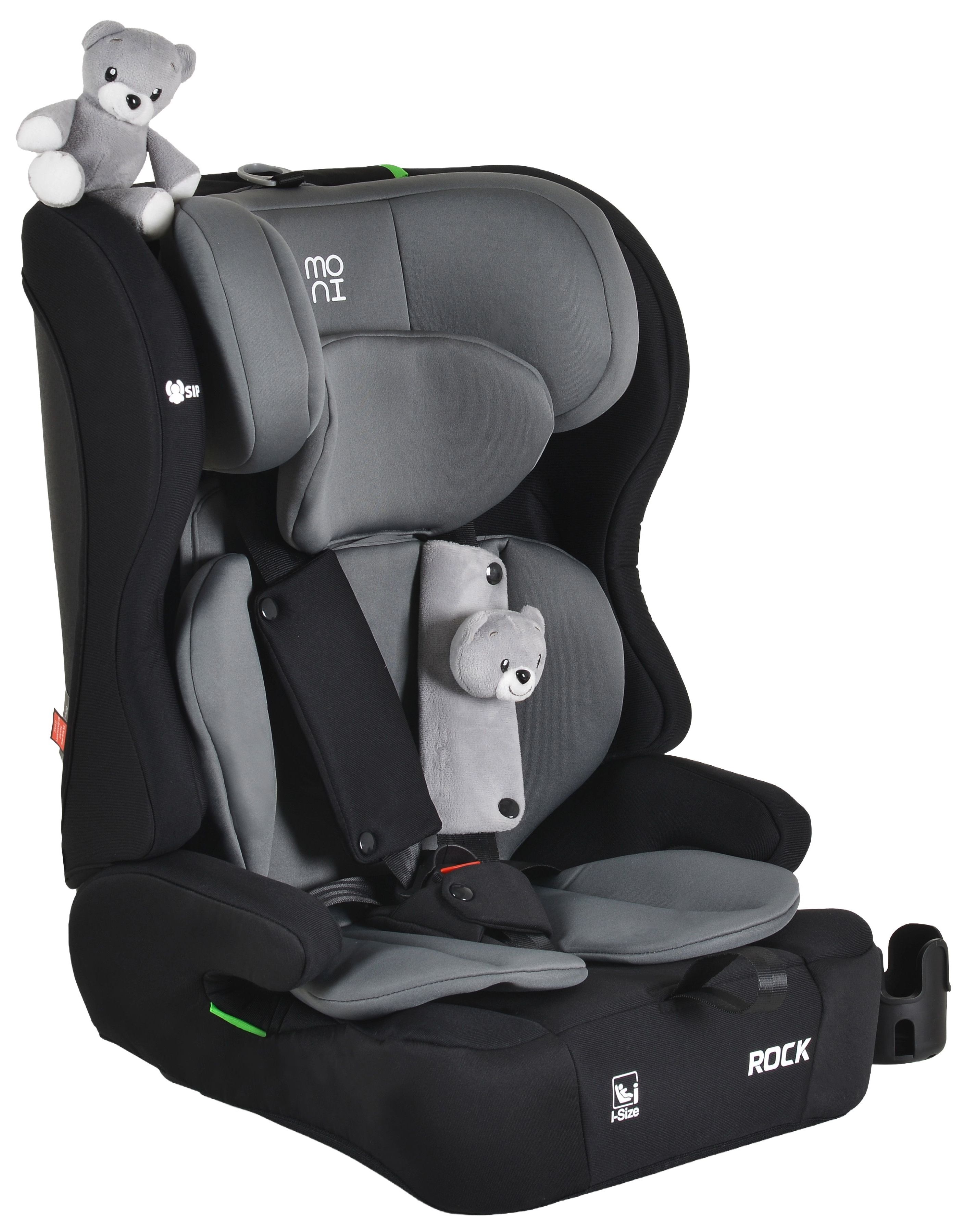 Scaun auto Moni - Rock, i-Size, 76-150 cm, Space grey
