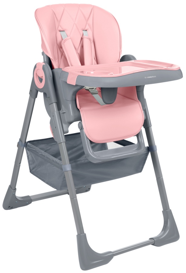 Scaun de masă pentru copii KikkaBoo - Comfy+, Pink