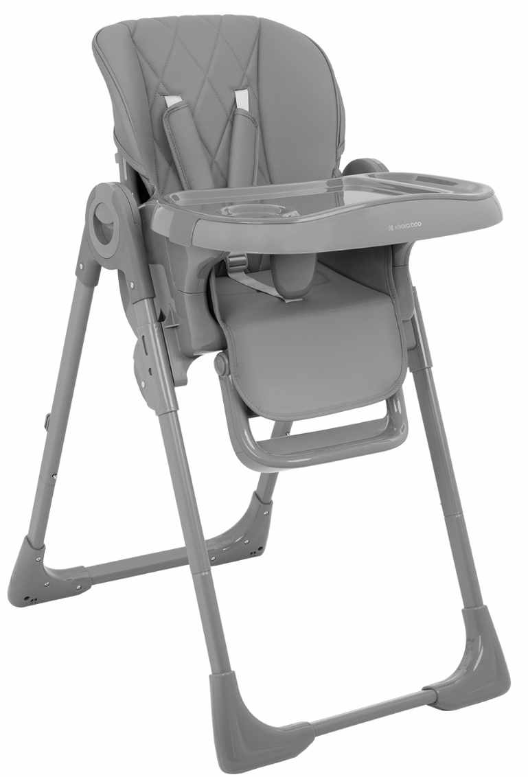 Scaun de masa KikkaBoo - Comfy, gri