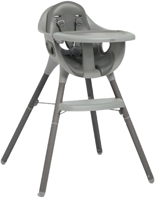 Scaun de masă pentru copii Mamas & Papas - Juice, Washed Grey