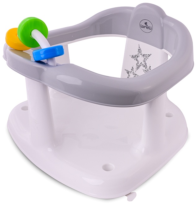 Scaun de baie Lorelli - Little Stars,gri