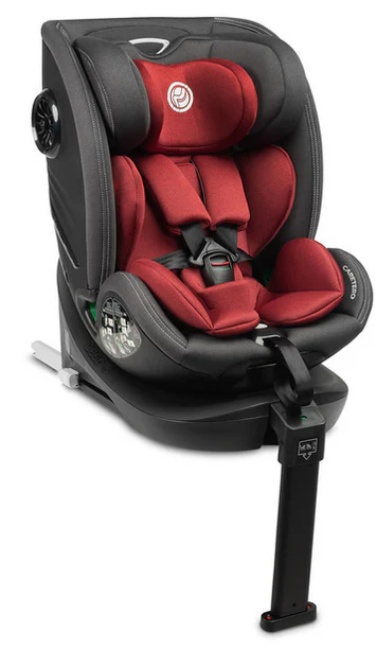 Scaun auto  Caretero - Fortis, i-Size, IsoFix, 40-150 cm, Burgundy