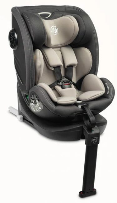 Scaun auto  Caretero - Fortis, i-Size, IsoFix, 40-150 cm, Grey