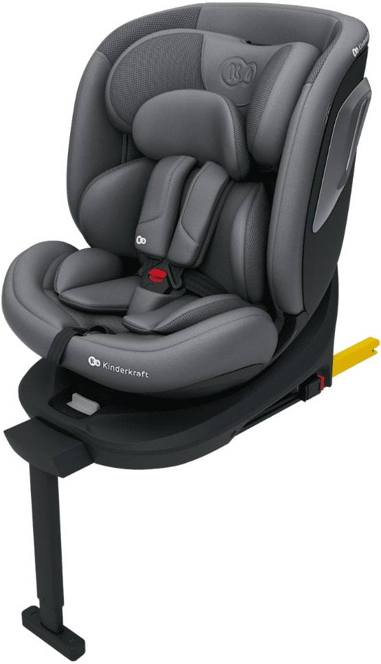 Scaun auto KinderКraft - I-360 2 Plus, Grey