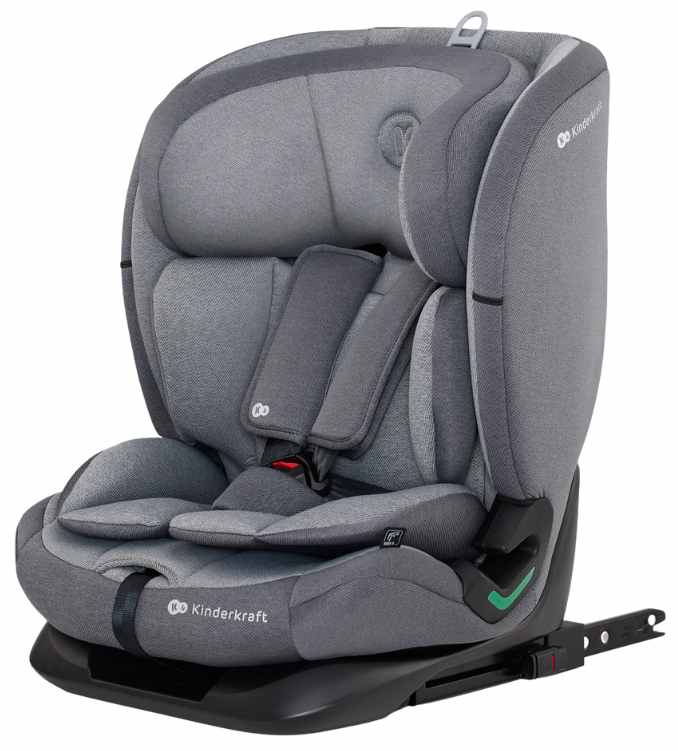 Scaun auto KinderKraft - Oneto3, i-Size, 76-150 cm, Cool grey