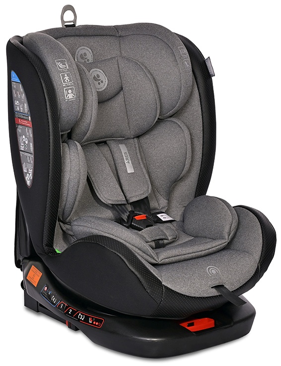 Scaun auto  Lorelli - Ares, i-Size, IsoFix, 40-150 cm, Grey
