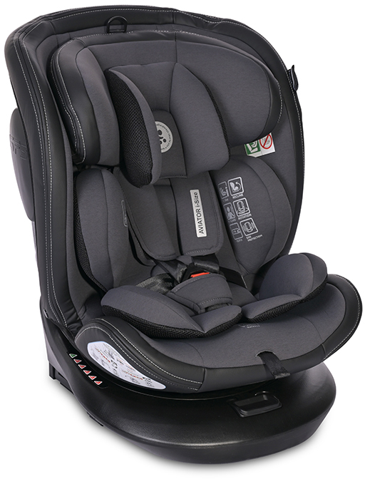 Scaun auto Lorelli - Aviator, i-Size, Isofix, 40-150 cm, Grey