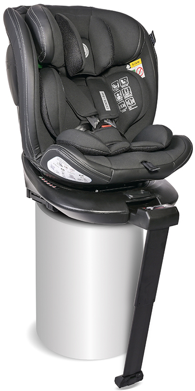 Scaun auto Lorelli - Estate, i-Size, Isofix, 40-150 cm, Leg, Black Jasper