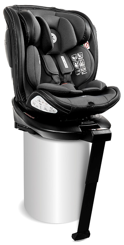 Scaun auto Lorelli - Estate, i-Size, IsoFix, 40-150 cm, Support Leg, gri