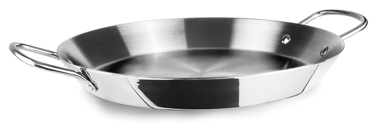 Tavă din oțel pentru paella Ibili - 5ply Element, 34 cm