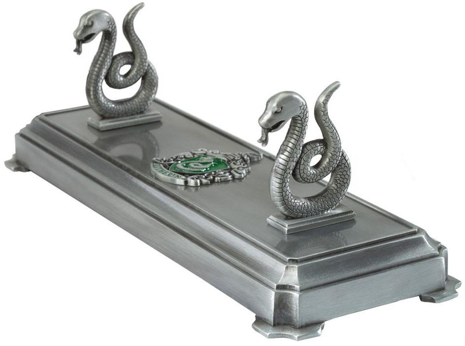 Suport pentru baghete magice The Noble Collection Harry Potter - Slytherin, 20 cm