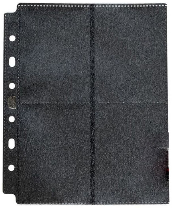 Pagină pentru păstrarea cărților Dragon Shield - 8-Pocket Clear Sideload Page