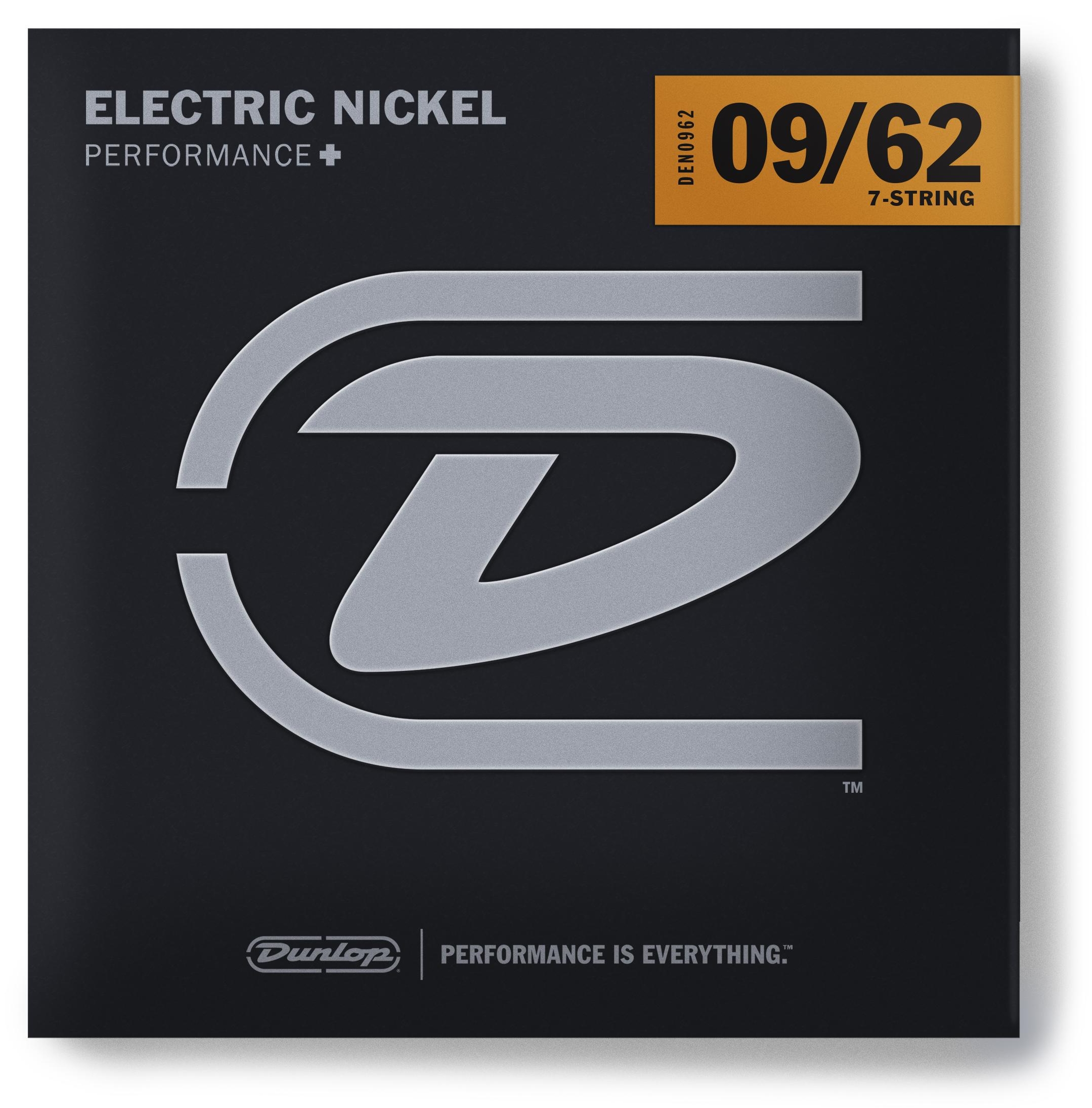 Corzi de chitară electrică Jim Dunlop - Performance+, DEN09627, 9-62