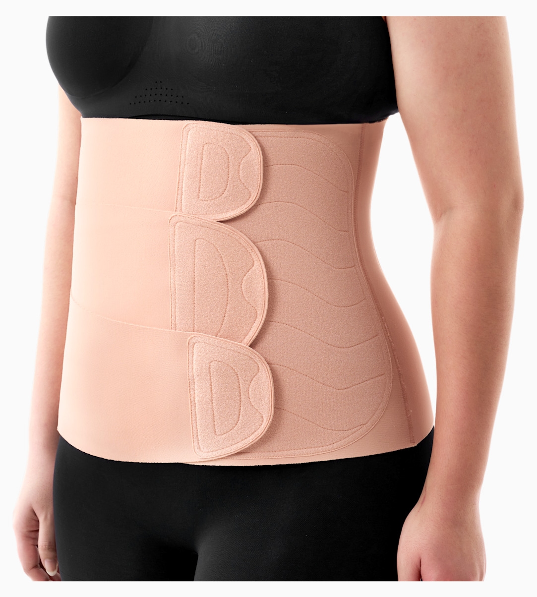 Centură de compresie postnatală Momcozy - Ergowrap, Oyster Pink,…