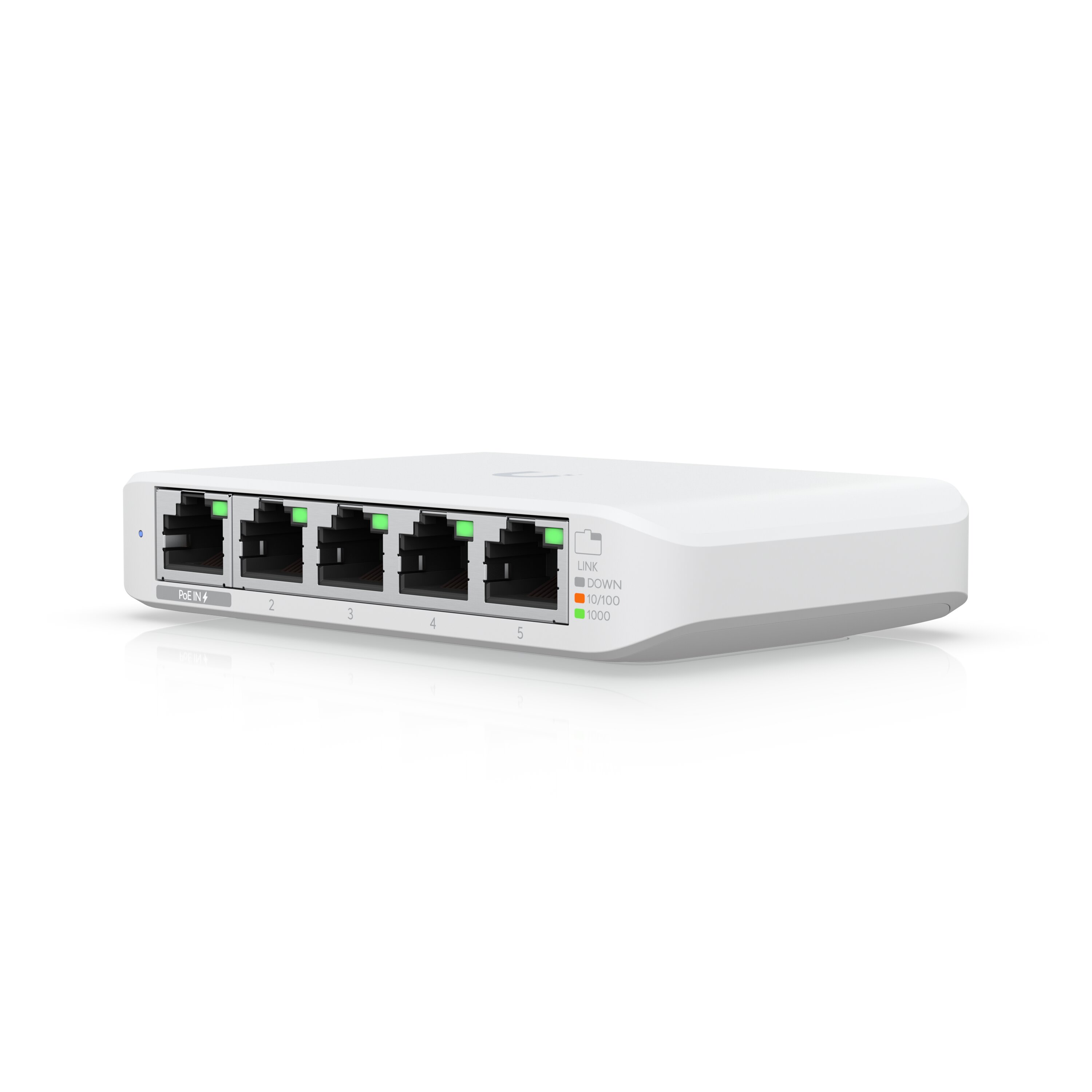Switch Ubiquiti - Flex Mini, 5 porturi, alb
