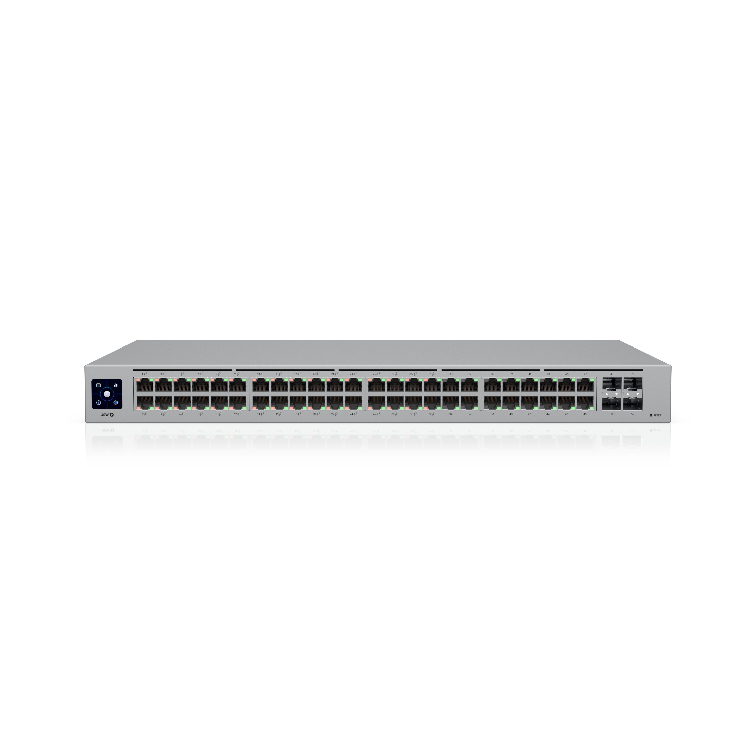 Switch Ubiquiti - Standard 48 PoE, 48 porturi, gri