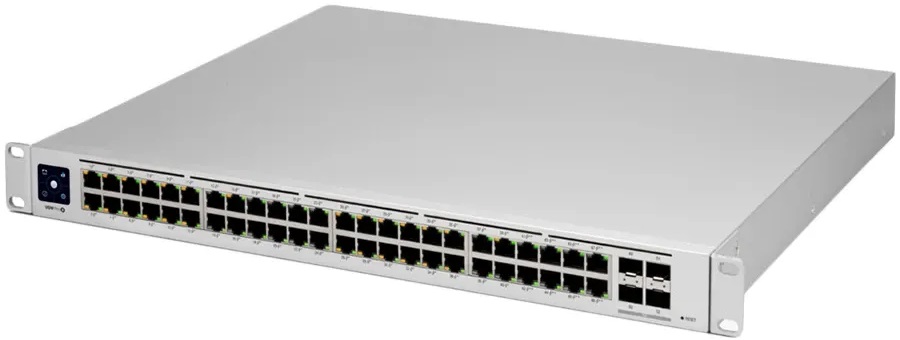 Switch Ubiquiti - USW-Pro-48-POE, 48 de porturi, argintiu