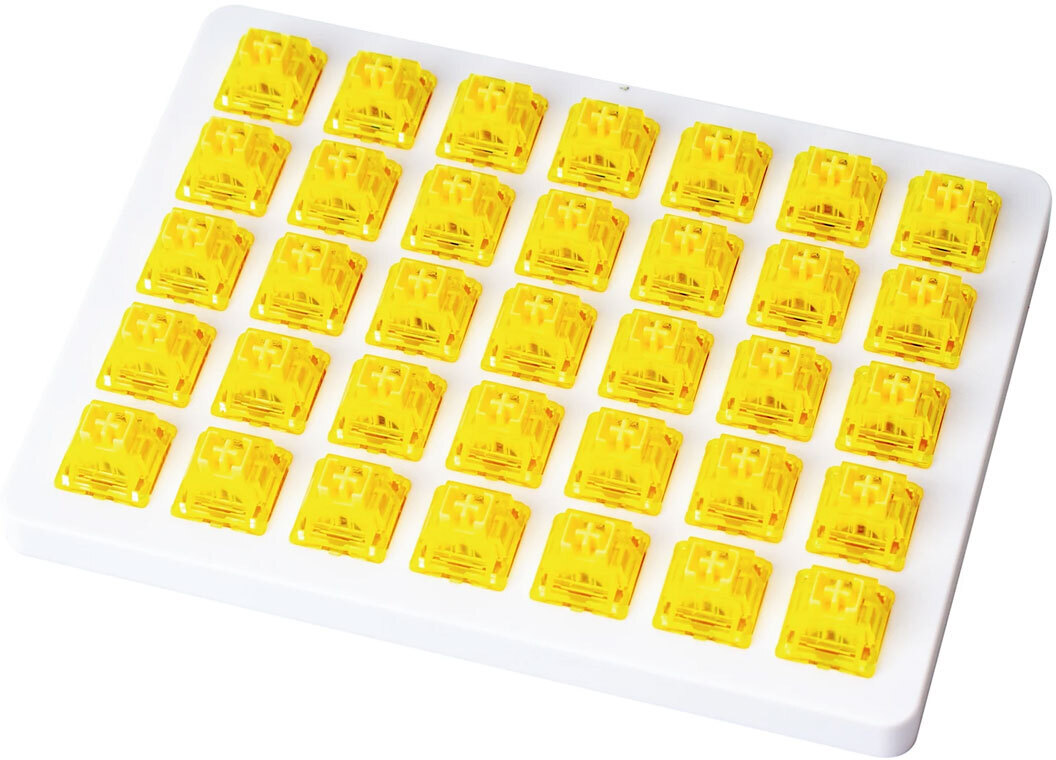 Switch-uri Keychron - Gateron Ink V2, 35 buc., galbene