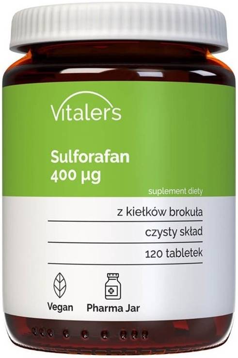 Sulforafan, 400 mcg, 120 comprimate, Vitaler's
