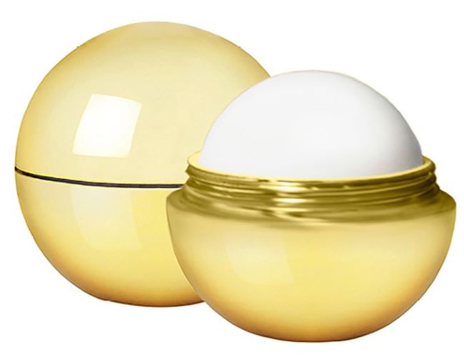 SunewMed+ Balsam de buze cu aromă de vanilie Gold Kiss, 13 g