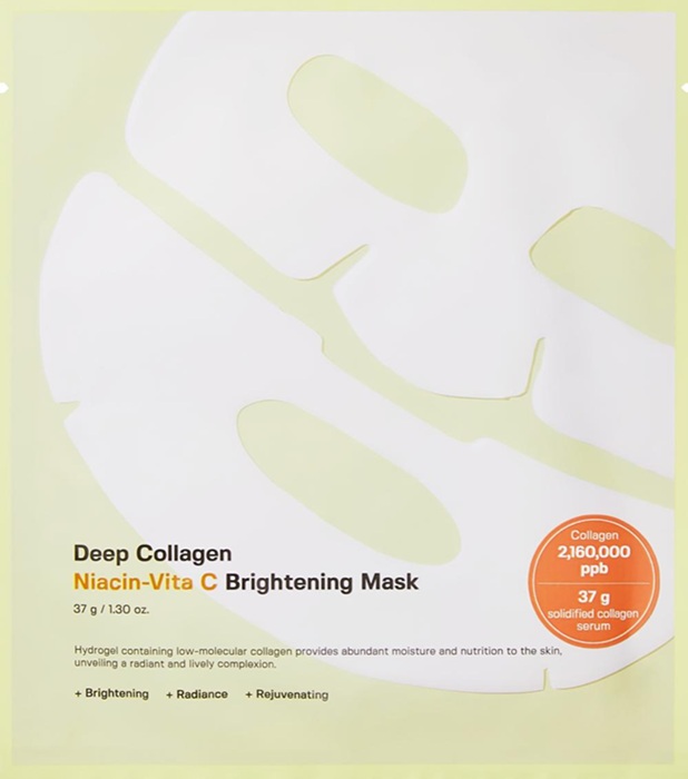 Sungboon Editor Deep Collagen Mască facială pe foaie Niacin-Vita C, 37 g