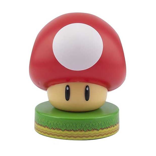 Mini lampa Paladone Nintendo Super Mario - Super Mushroom Icon