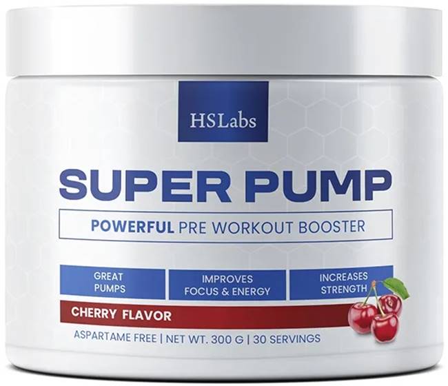 Super Pump, cireașă, 300 g, HS Labs