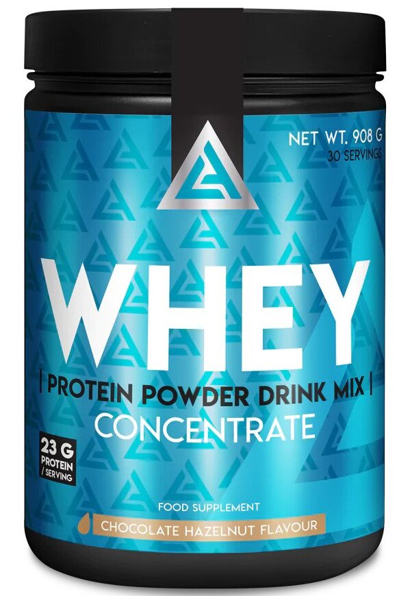 Whey Protein Concentrate, ciocolată cu alune, 908 g, Lazar Angelov Nutrition