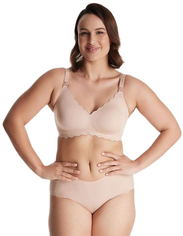 Sutien de alăptare Momcozy - YN46, mărimea M, bej