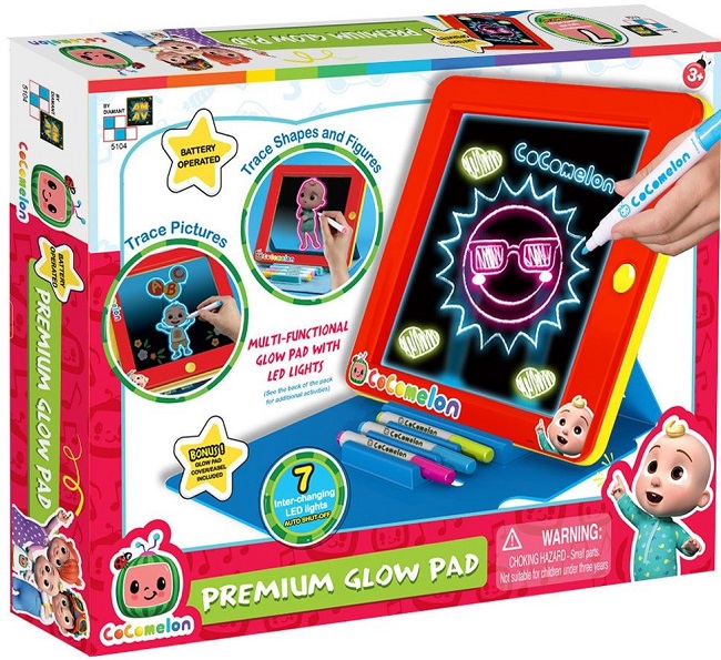 Tablita de desenat care lumineaza Cocomelon