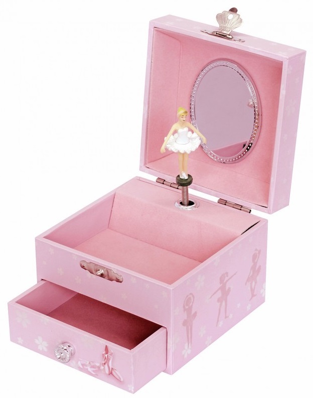 Trousselier Lighted Music Box - Pantofi de balet