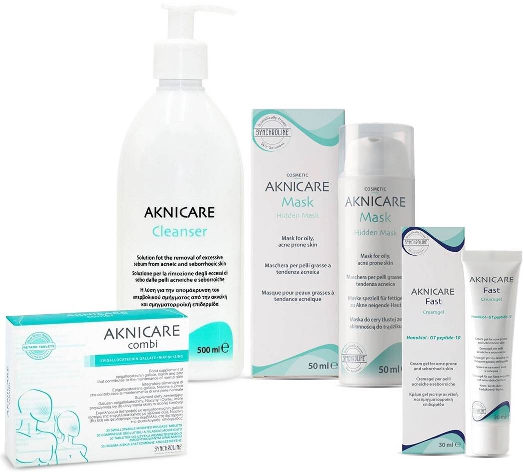 Synchroline Aknicare Set, 4 piese