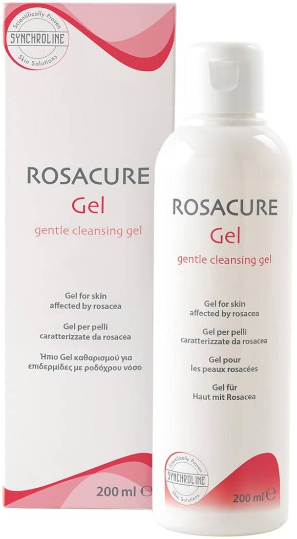 Synchroline Rosacure Gel de curățare pentru ten cu rozacee, 200 ml