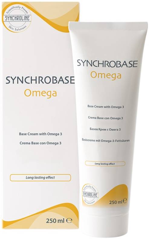 Synchroline Synchrobase Cremă pentru piele uscată și atopică Omega, 250 ml