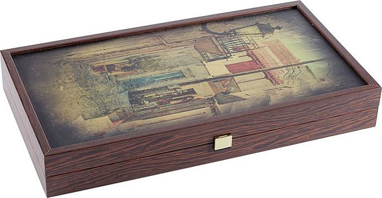 Table Manopoulos - Strada in Atena, 38 x 20 cm